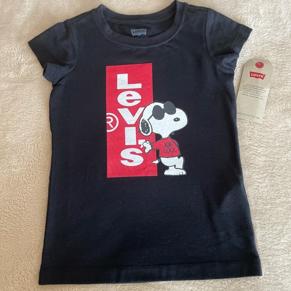 Levi’s Toddler Snoopy T-Shirt - Size 3-4T - Picture 6 of 8